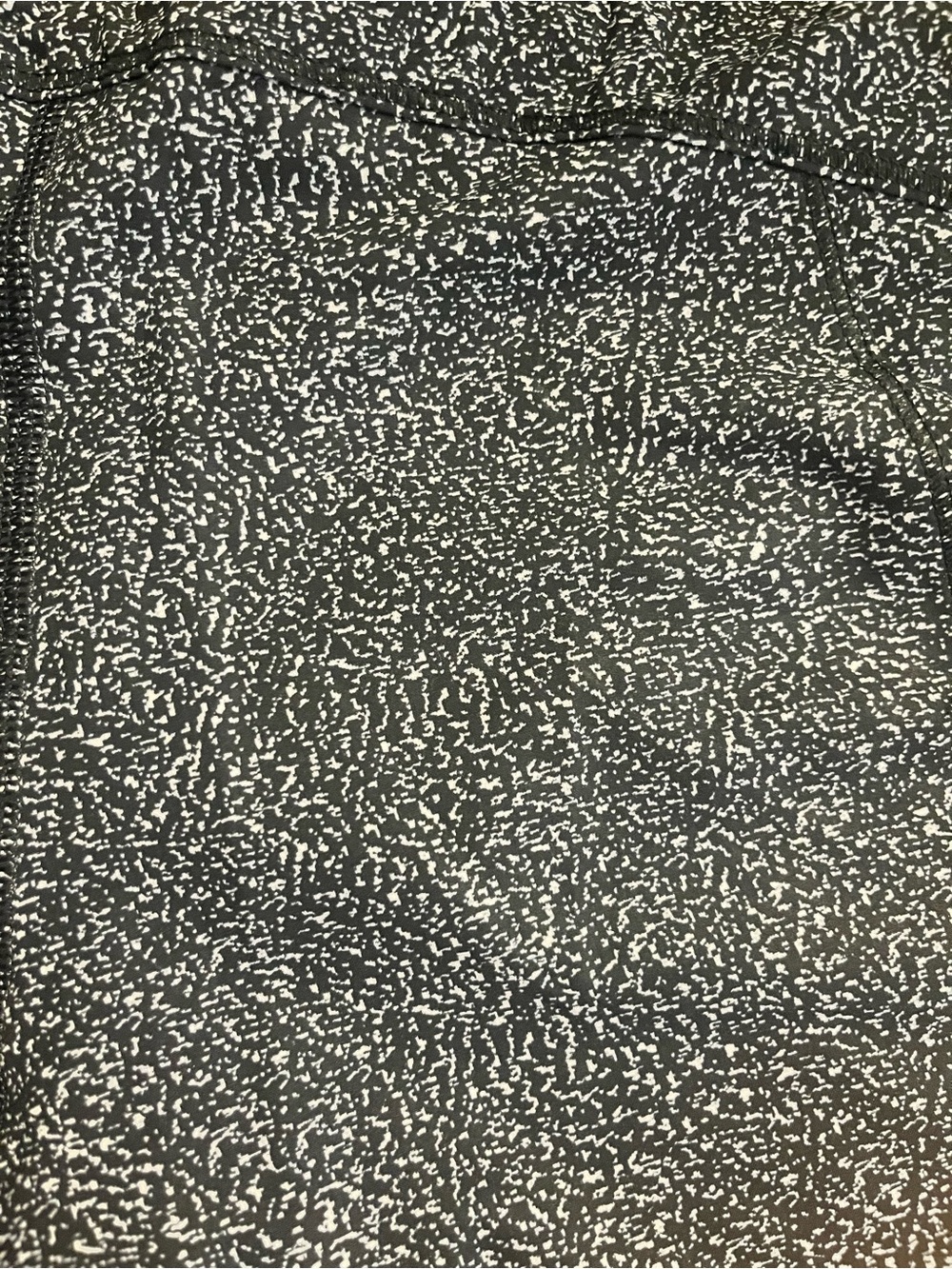 BNWT Athleta Black Speckled Performance Running Shorts - Picture 3 of 4